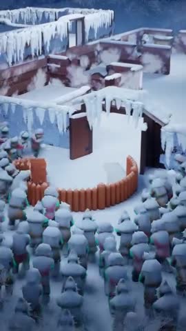 无口播·雪人军团围攻
